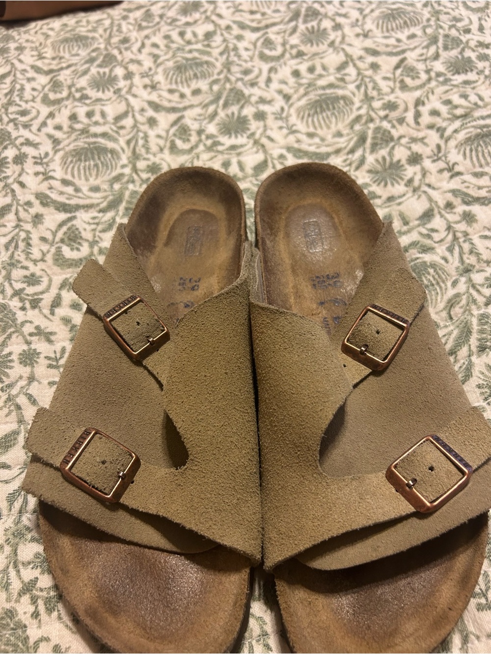 Birkenstock Zurich footbed Sandals in Tan